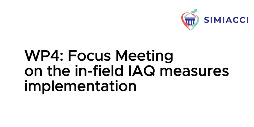 SIMIACCI Focus Meeting