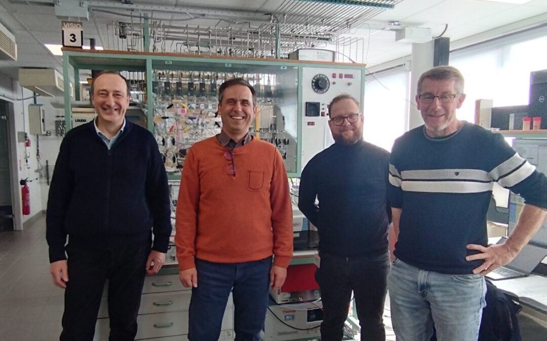 Testing MOF materials against acetic acid at ENSICAEN
