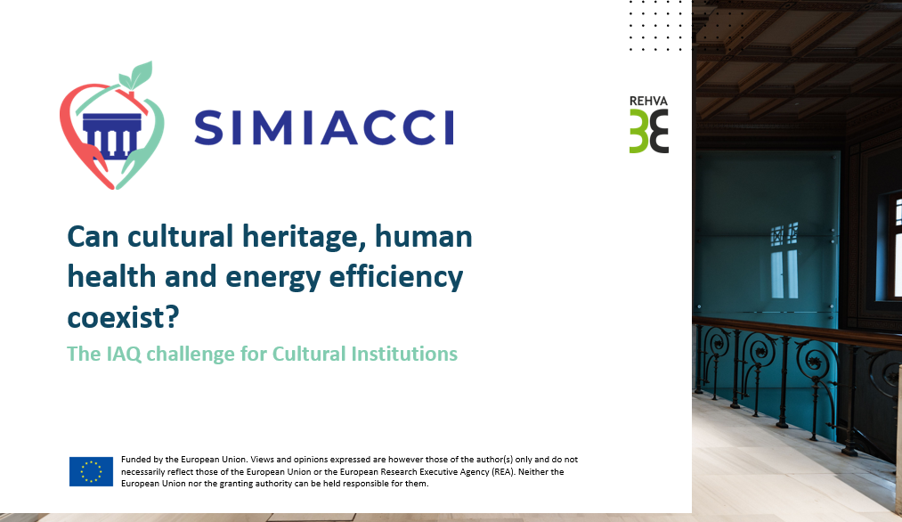 Webinar | Conservation vs. Efficiency: the IAQ challenge for cultural institutions